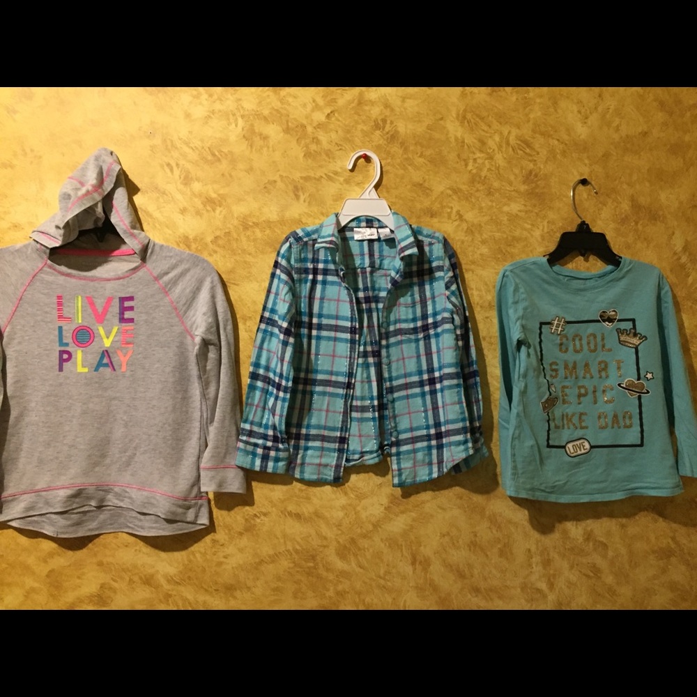 3 SHIRTS TOGETHER